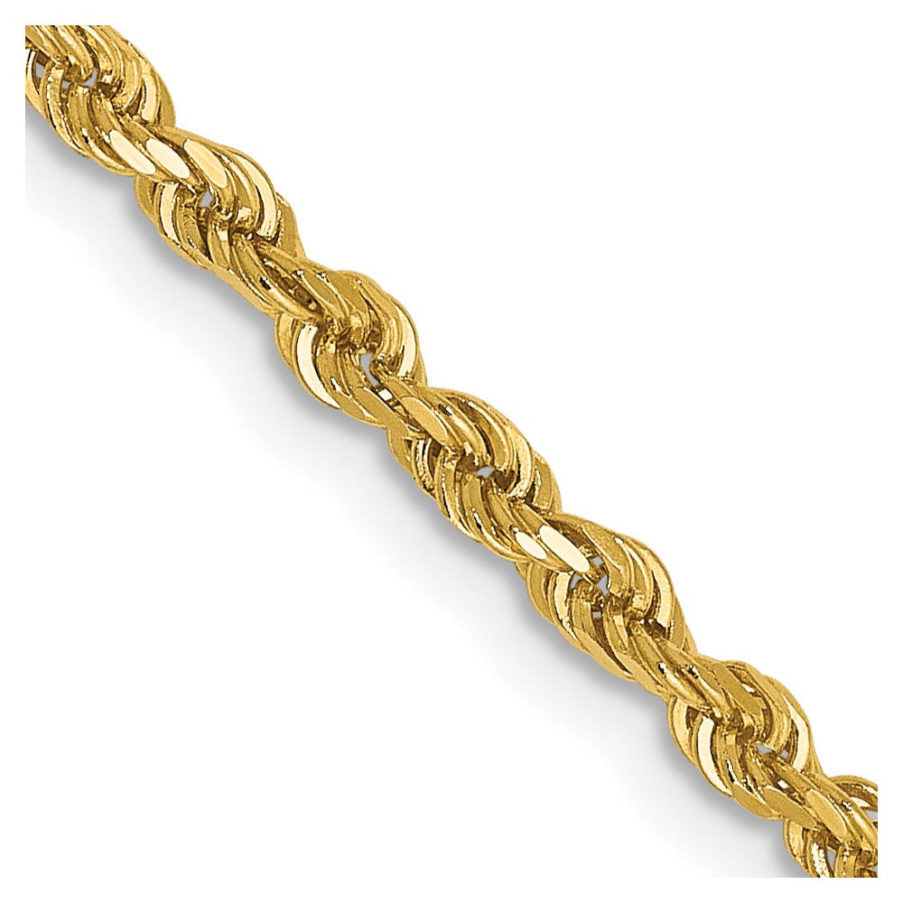 Leslie's 14K 2.50mm Diamond-Cut Rope Chain7003-26