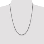 Load image into Gallery viewer, Leslie's 14K White Gold 4.00mm Diamond-Cut Rope Chain7072-24