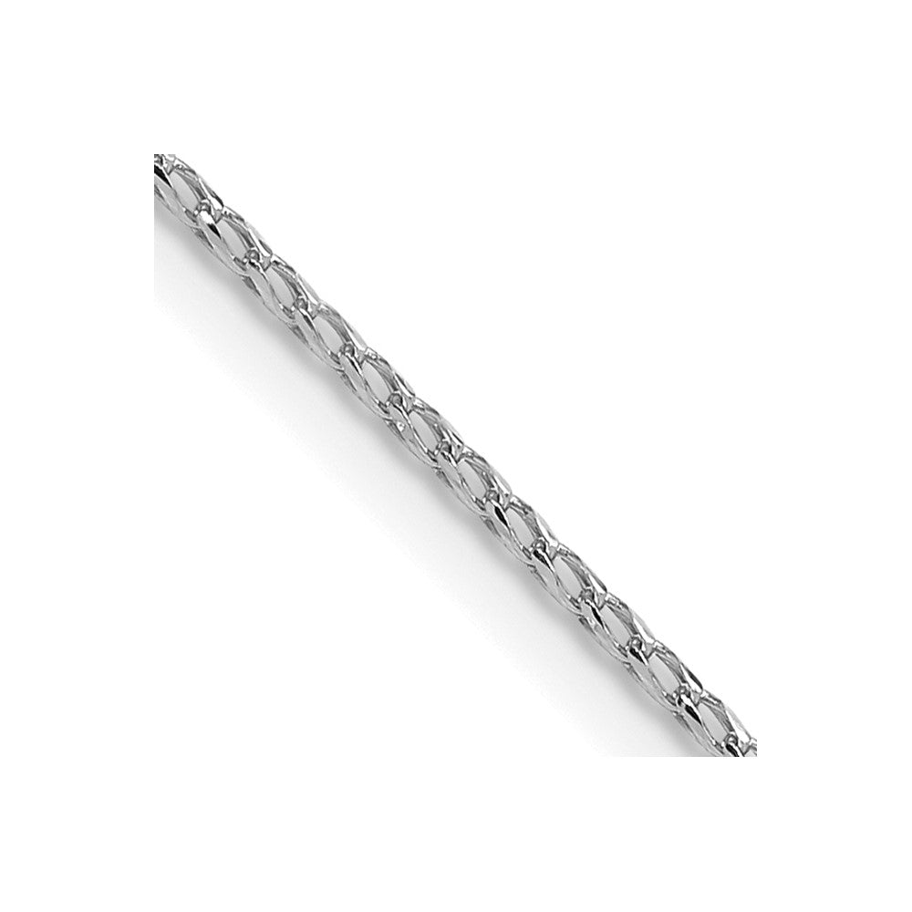 Leslie's 14K White Gold 1.15 mm D/C Open Franco Chain7255-24