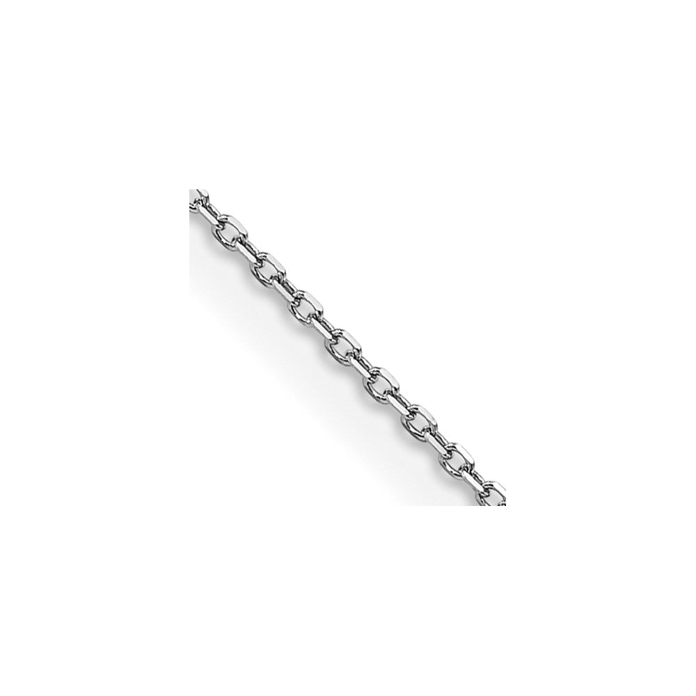 Leslie's 14K White Gold .85 mm D/C Rolo Chain7257-24