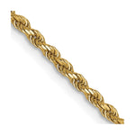 Load image into Gallery viewer, Leslie's 10K 1.75mm Diamond-Cut Rope Chain8000-30