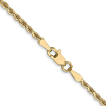 Load image into Gallery viewer, Leslie's 10K 2.25mm Diamond-Cut Rope Chain8002-7