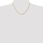 Load image into Gallery viewer, Leslie's 10K 2.25mm Diamond-Cut Rope Chain8002-18