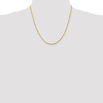 Load image into Gallery viewer, Leslie's 10K 2.25mm Diamond-Cut Rope Chain8002-20