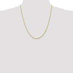 Load image into Gallery viewer, Leslie's 10K 2.25mm Diamond-Cut Rope Chain8002-22