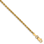 Load image into Gallery viewer, Leslie's 10K 2.25mm Diamond-Cut Rope Chain8002-7