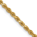 Load image into Gallery viewer, Leslie's 10K 2.25mm Diamond-Cut Rope Chain8002-20