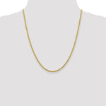 Load image into Gallery viewer, Leslie's 10K 2.75mm Diamond-Cut Rope Chain8004-22