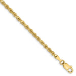 Load image into Gallery viewer, Leslie's 10K 2.75mm Diamond-Cut Rope Chain8004-7