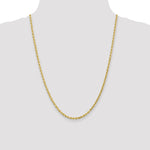 Load image into Gallery viewer, Leslie's 10K 3.00mm Diamond-Cut Rope Chain8005-24