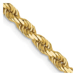 Load image into Gallery viewer, Leslie's 10K 3.00mm Diamond-Cut Rope Chain8005-18