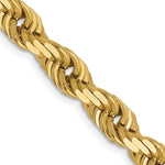 Load image into Gallery viewer, Leslie's 10K 5.50mm Diamond-Cut Rope Chain8008-24
