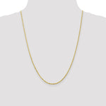 Load image into Gallery viewer, Leslie's 10K 2.00mm Diamond-Cut Lightweight Rope Chain8051-24