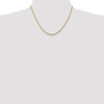 Load image into Gallery viewer, Leslie's 10K 2.5mm Diamond-Cut Lightweight Rope Chain8052-18