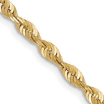 Load image into Gallery viewer, Leslie's 10K 2.5mm Diamond-Cut Lightweight Rope Chain8052-30