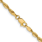 Load image into Gallery viewer, Leslie's 10K 3.0mm Diamond-Cut Lightweight Rope Chain8053-8