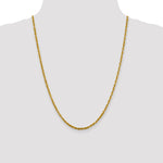 Load image into Gallery viewer, Leslie's 10K 3.0mm Diamond-Cut Lightweight Rope Chain8053-24