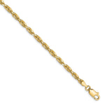 Load image into Gallery viewer, Leslie's 10K 3.0mm Diamond-Cut Lightweight Rope Chain8053-7