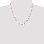 Load image into Gallery viewer, Leslie's 10K 1.5mm Diamond-Cut Lightweight Rope Chain8064-20