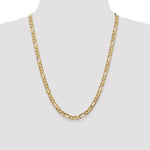 Load image into Gallery viewer, Leslie's 10K Yellow Gold 6.0mm Concave Figaro Chain8102-24