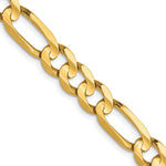 Load image into Gallery viewer, Leslie's 10K Yellow Gold 6.0mm Concave Figaro Chain8102-22