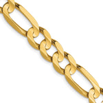 Load image into Gallery viewer, Leslie's 10K Yellow Gold 7.5mm Concave Figaro Chain8103-24