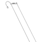 Load image into Gallery viewer, Leslie's 10K White Gold Adjustable .7MM Baby Box Chain8207-22