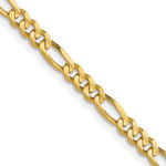 Load image into Gallery viewer, Leslie's 10K 3.0mm Figaro Chain8208-18