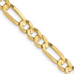 Load image into Gallery viewer, Leslie's 10K 4.5mm Light Figaro Chain8209-24
