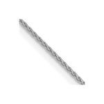 Load image into Gallery viewer, Leslie's 10K White Gold 0.65mm D/C Wheat Chain8211-16