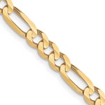 Load image into Gallery viewer, Leslie's 10K 4.0mm Concave Figaro Chain8215-20