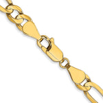 Load image into Gallery viewer, Leslie's 10K 5.25mm Concave Figaro Chain8216-8