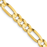 Load image into Gallery viewer, Leslie's 10K 5.25mm Concave Figaro Chain8216-18