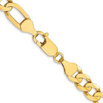 Load image into Gallery viewer, Leslie's 10K 6.75mm Concave Figaro Chain8217-8