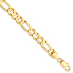 Load image into Gallery viewer, Leslie's 10K 8.75mm Concave Figaro Chain8218-9