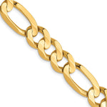 Load image into Gallery viewer, Leslie's 10K 8.75mm Concave Figaro Chain8218-20