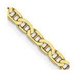 Load image into Gallery viewer, Leslie's 10K 2.4mm Flat Anchor Chain8219-18