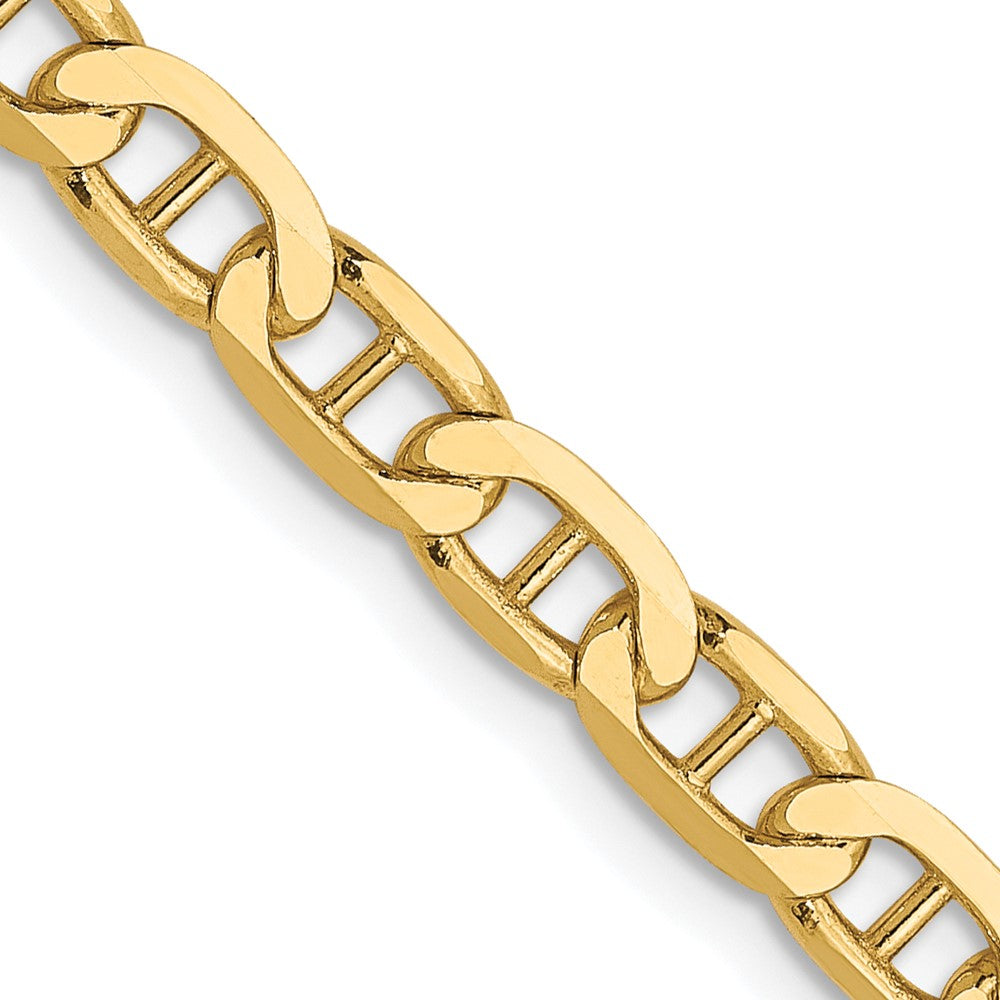 Leslie's 10K 3.75mm Concave Anchor Chain8221-18