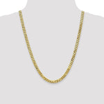 Load image into Gallery viewer, Leslie's 10K 6.1mm Flat Beveled Curb Chain8227-24
