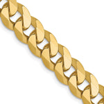 Load image into Gallery viewer, Leslie's 10K 8mm Flat Beveled Curb Chain8229-20