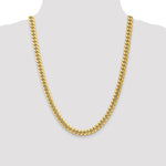 Load image into Gallery viewer, Leslie's 10K Semi-Solid 7.3 mm Miami Cuban Chain8230-24