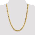 Load image into Gallery viewer, Leslie's 10K Semi-Solid 7.3 mm Miami Cuban Chain8230-26