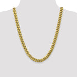 Load image into Gallery viewer, Leslie's 10K Semi-Solid 9.3 mm Miami Cuban Chain8231-24