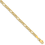 Load image into Gallery viewer, Leslie's 10K 3.5mm Semi-Solid Figaro Chain8232-8