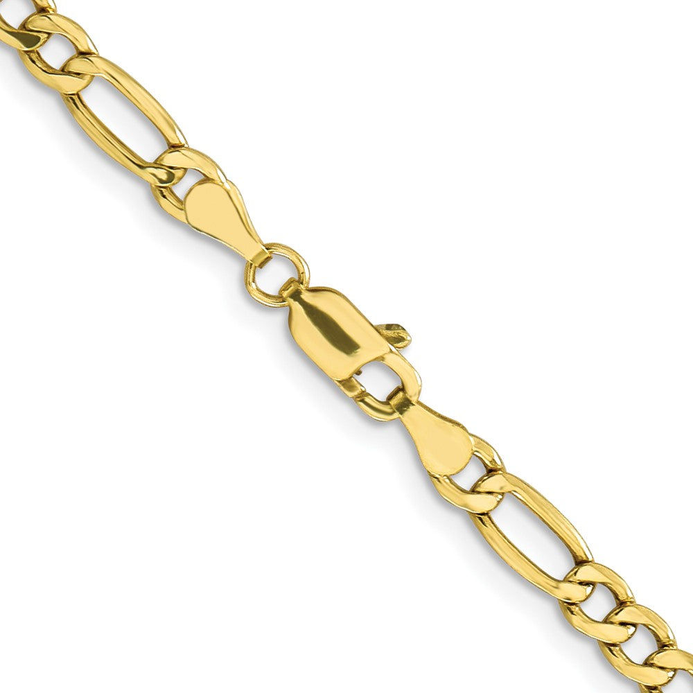 Leslie's 10K 4.75mm Semi-Solid Figaro Chain8233-7