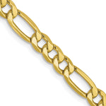 Load image into Gallery viewer, Leslie's 10K 4.75mm Semi-Solid Figaro Chain8233-20