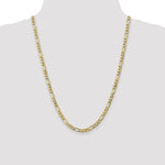 Load image into Gallery viewer, Leslie's 10K 5.35mm Semi-Solid Figaro Chain8234-24