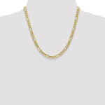 Load image into Gallery viewer, Leslie's 10K 6.6mm Semi-Solid Figaro Chain8235-20