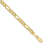 Load image into Gallery viewer, Leslie's 10K 6.6mm Semi-Solid Figaro Chain8235-8