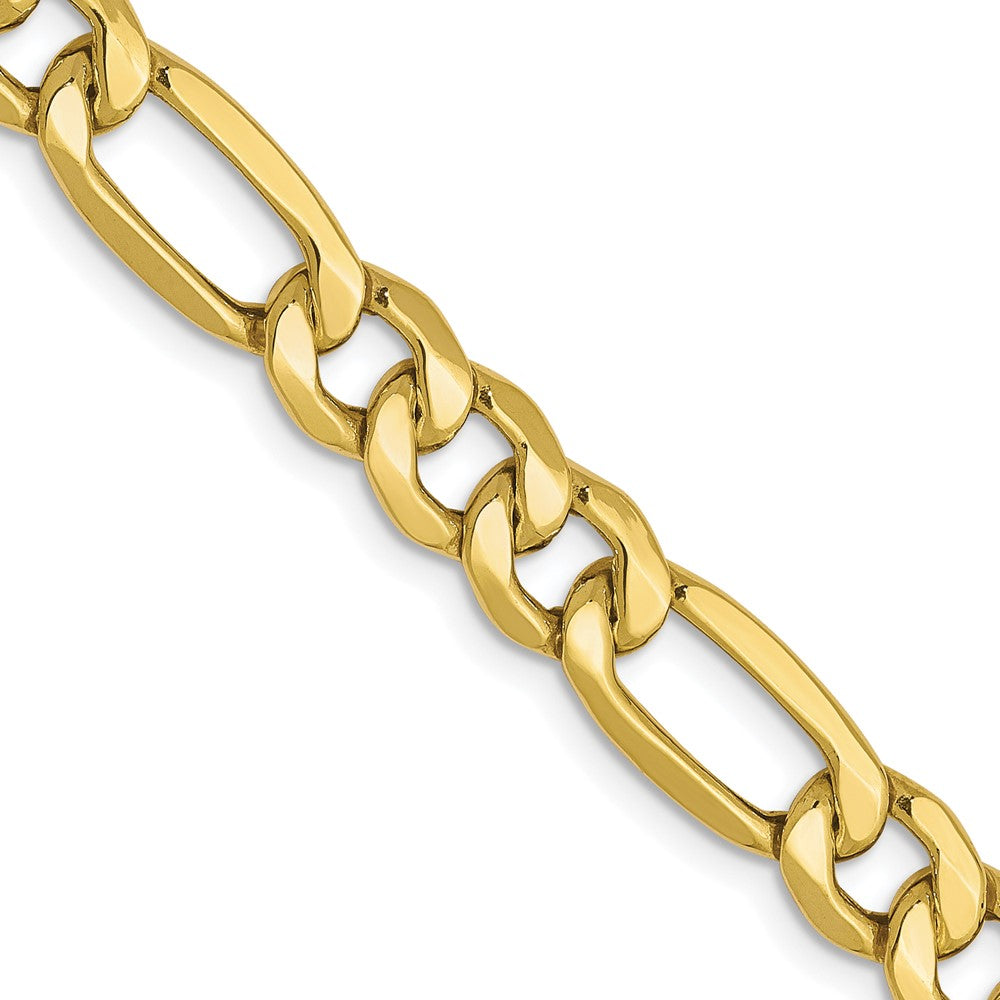 Leslie's 10K 6.6mm Semi-Solid Figaro Chain8235-22
